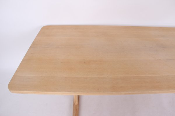 Danish Dining Table in Solid Soap-Treated Oak-DQ-1424987