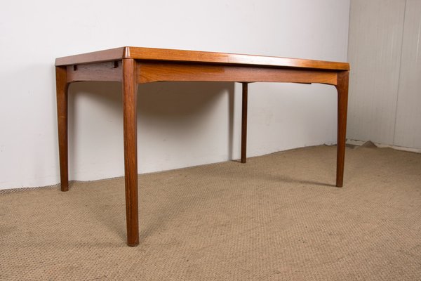 Danish Dining Table in Teak by Henning Kjaernulf for Vejle Stole, 1960s-EMB-1806362