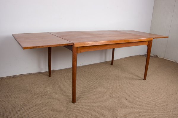 Danish Dining Table in Teak by Henning Kjaernulf for Vejle Stole, 1960s-EMB-1806362