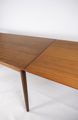 Danish Dining Table in Teak with Extensions, 1960s-UY-852219