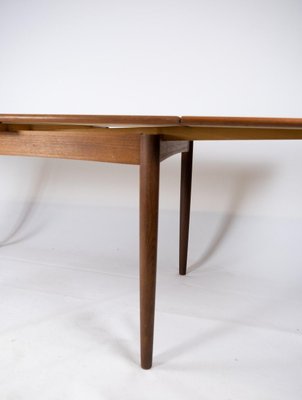 Danish Dining Table in Teak with Extensions, 1960s-UY-852219