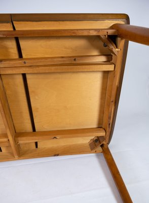 Danish Dining Table in Teak with Extensions and Legs in Oak, 1960s-UY-951523