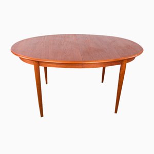 Danish Dinner Table in Teak by Gudme Mobelfabrik, 1960s-EMB-1730453