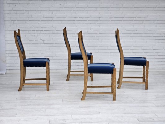 Danish Dinning Chairs, 1960s, Set of 4-TMW-1762465