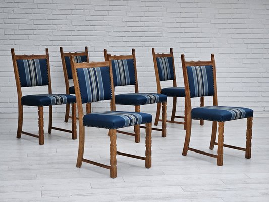 Danish Dinning Chairs, 1970s, Set of 6-TMW-1742502