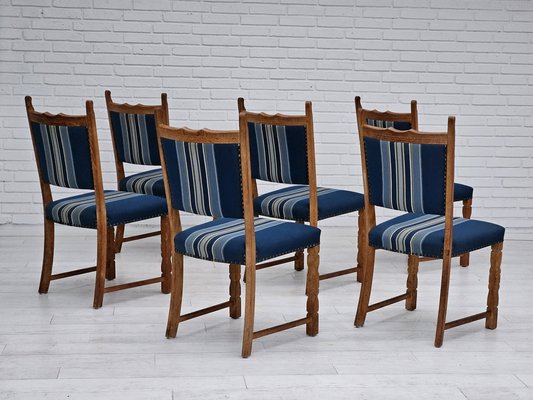 Danish Dinning Chairs, 1970s, Set of 6-TMW-1742502