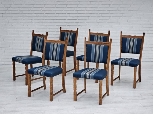 Danish Dinning Chairs, 1970s, Set of 6-TMW-1742502