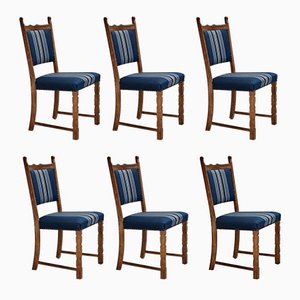 Danish Dinning Chairs, 1970s, Set of 6-TMW-1742502