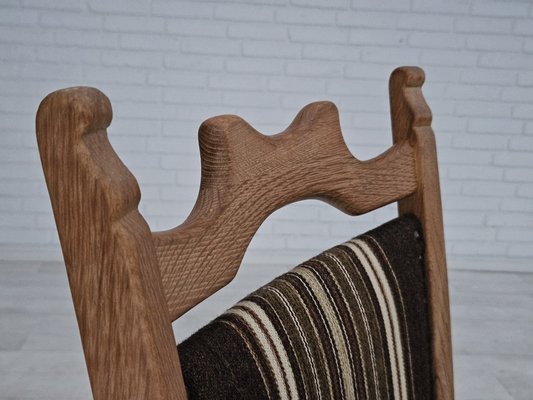 Danish Dinning Chairs in Oak, 1970s, Set of 6-TMW-1767936