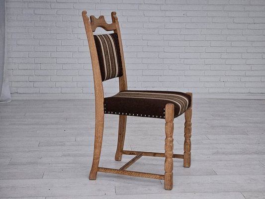 Danish Dinning Chairs in Oak, 1970s, Set of 6-TMW-1767936