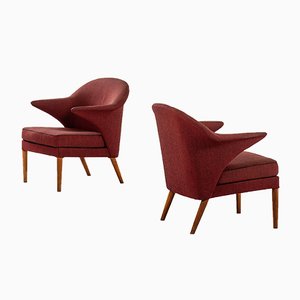 Danish Easy Chairs, 1950s, Set of 2-SC-586812