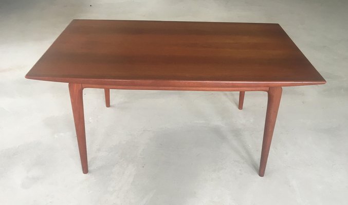 Danish Expandable Teak Dining Table by Alfred Christensen for Slagelse Mobler, 1950s-VVO-1974182