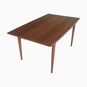 Danish Expandable Teak Dining Table by Alfred Christensen for Slagelse Mobler, 1950s-VVO-1974182