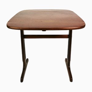 Danish Extendable Table in Teak and Rosewood, 1960s-ZTG-1249090