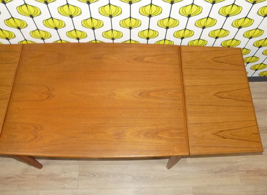 Danish Extendable Table in Teak by Grete Jalk for Glostrup, 1960s-AFE-1774599