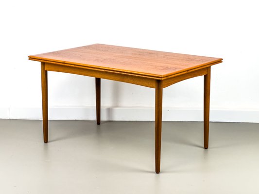 Danish Extendable Teak Dining Table, 1960s-QEQ-2035646