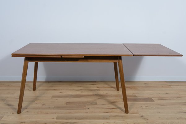 Danish Extendable Teak Dining Table, 1960s-NIT-1448761