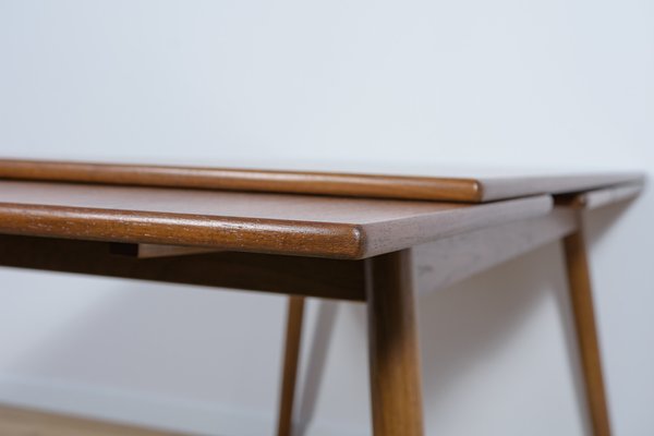 Danish Extendable Teak Dining Table, 1960s-NIT-1448761