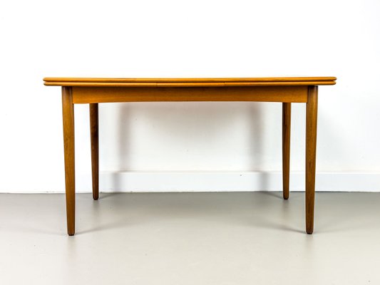 Danish Extendable Teak Dining Table, 1960s-QEQ-2035646