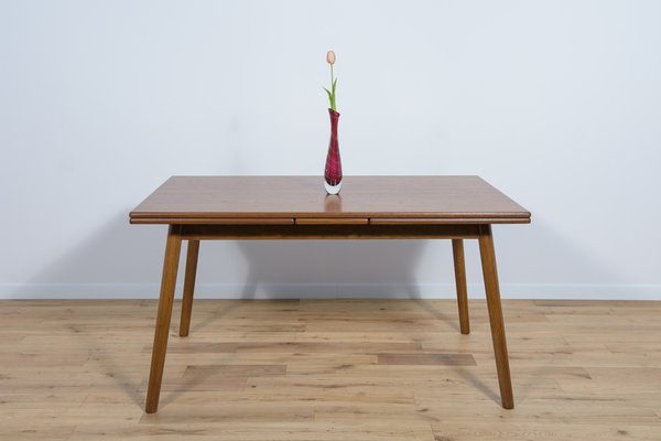 Danish Extendable Teak Dining Table, 1960s-NIT-1448761