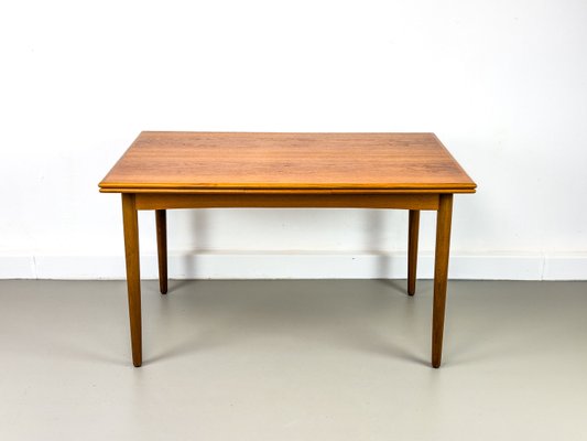 Danish Extendable Teak Dining Table, 1960s-QEQ-2035646