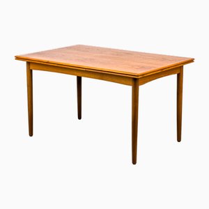 Danish Extendable Teak Dining Table, 1960s-QEQ-2035646