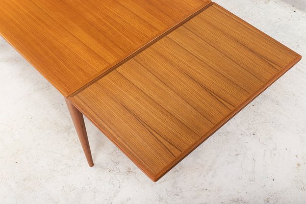 Danish Extendable Teak No. 254 Dining Table by Niels Otto Møller for J.L. Møllers, 1960s-ZZH-705798