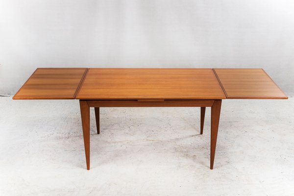 Danish Extendable Teak No. 254 Dining Table by Niels Otto Møller for J.L. Møllers, 1960s-ZZH-705798