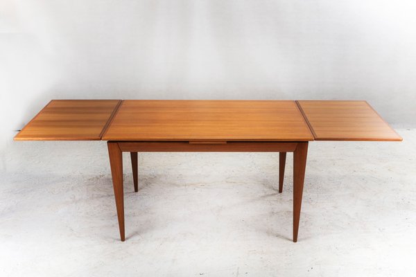 Danish Extendable Teak No. 254 Dining Table by Niels Otto Møller for J.L. Møllers, 1960s-ZZH-705798