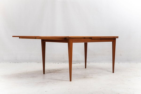 Danish Extendable Teak No. 254 Dining Table by Niels Otto Møller for J.L. Møllers, 1960s-ZZH-705798