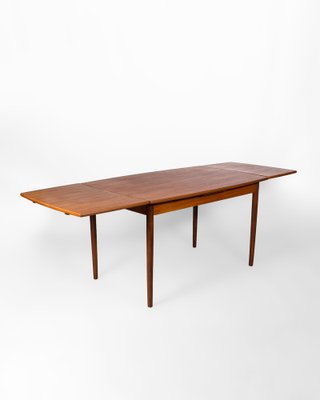 Danish Extending Dining Table in Teak, 1960s-DIP-1746989