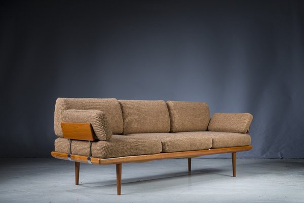 Danish FD417 Minerva Sofa in Teak by Peter Hvidt and Orla Molgaard-Nielsen for France & Son, 1960s-ZZH-1366655