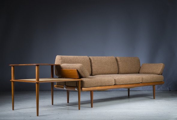 Danish FD417 Minerva Sofa in Teak by Peter Hvidt and Orla Molgaard-Nielsen for France & Son, 1960s-ZZH-1366655