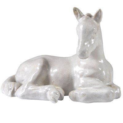 Danish Figure of Lying Horse from Michael Andersen & Son, 1960s-GIW-1702002