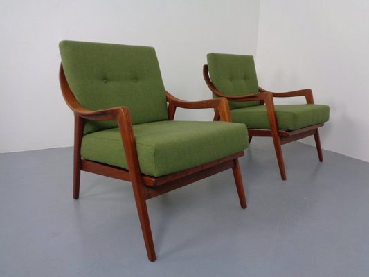 Danish Filigree Teak Armchairs, 1960s, Set of 2-RDW-1353144