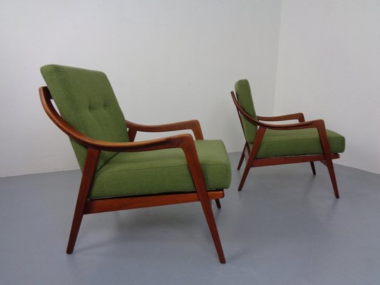 Danish Filigree Teak Armchairs, 1960s, Set of 2-RDW-1353144