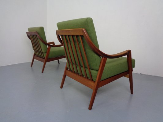 Danish Filigree Teak Armchairs, 1960s, Set of 2-RDW-1353144