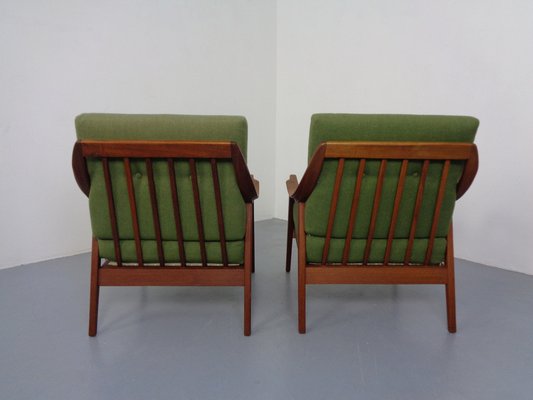 Danish Filigree Teak Armchairs, 1960s, Set of 2-RDW-1353144