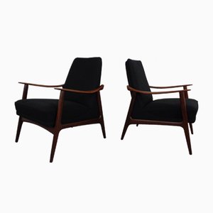 Danish Filigree Teak Armchairs, 1960s, Set of 2-RDW-1365948