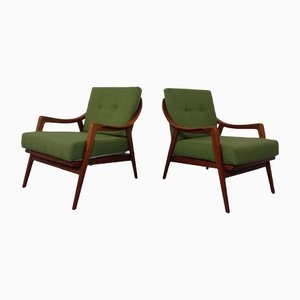 Danish Filigree Teak Armchairs, 1960s, Set of 2-RDW-1353144