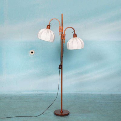 Danish Floor Lamp in Teak from Domus, 1860s-HGA-2024431