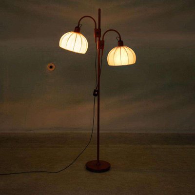 Danish Floor Lamp in Teak from Domus, 1860s-HGA-2024431