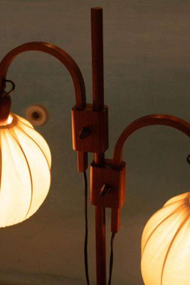 Danish Floor Lamp in Teak from Domus, 1860s-HGA-2024431