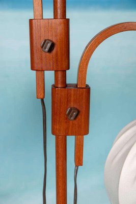 Danish Floor Lamp in Teak from Domus, 1860s-HGA-2024431