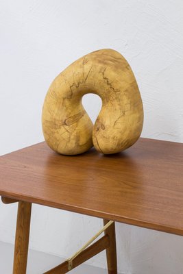 Danish Free Form Sculpture in Maple-KO-1724454