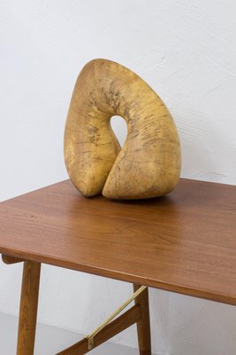 Danish Free Form Sculpture in Maple-KO-1724454