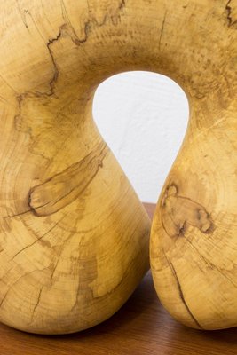 Danish Free Form Sculpture in Maple-KO-1724454