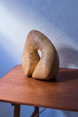 Danish Free Form Sculpture in Maple-KO-1724454