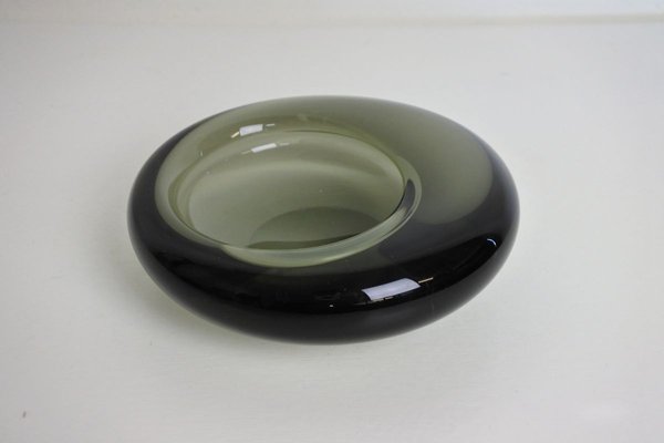 Danish Freeform Glass Dish by Per Lütken for Holmegaard, 1961-IM-891249