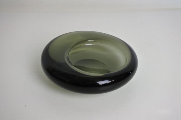 Danish Freeform Glass Dish by Per Lütken for Holmegaard, 1961-IM-891249